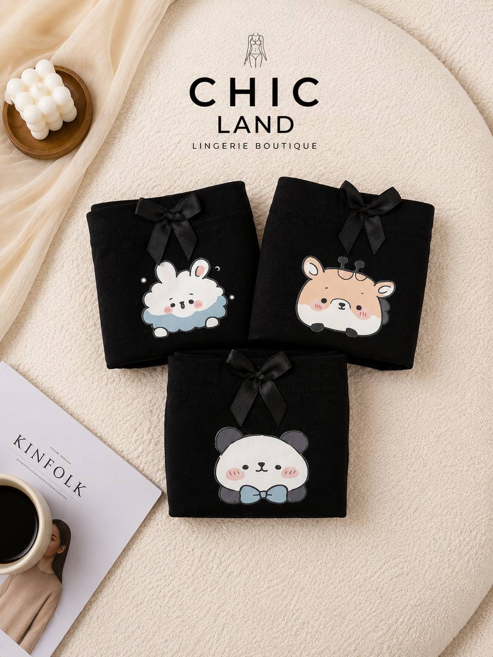 شورت نخی برند chi chi