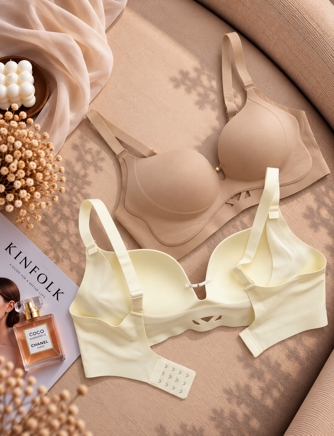 سوتین لیزری مینیمال بدون فنر | Seamless Laser Bra