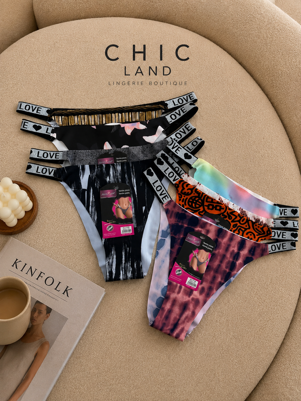 شورت لامبادا زنانه فانتزی طرحدار بند LOVE